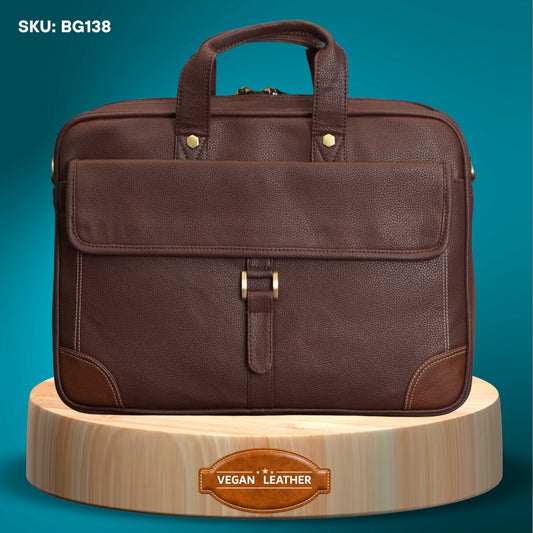 Fashius Corporate Artificial Leather Messenger Laptop Bag Wholesale BG138