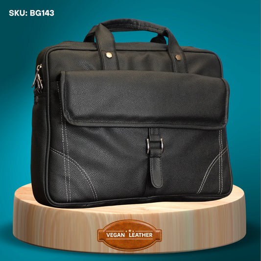 Fashius Corporate Artificial Leather Messenger Laptop Bag Wholesale BG143