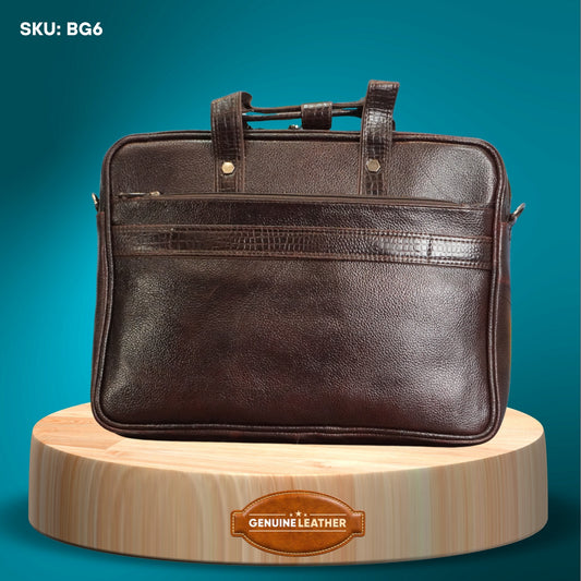 Fashius Corporate Genuine Leather Messenger Laptop Bag Wholesale BG6
