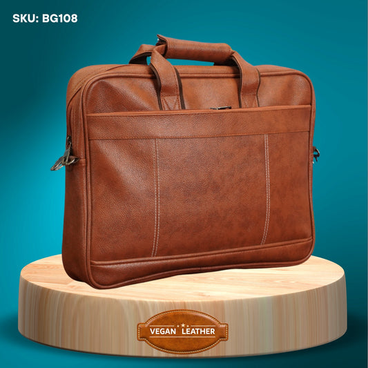 Fashius Corporate Artificial Leather Messenger Laptop Bag Wholesale BG108