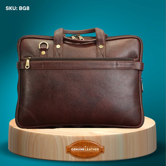 Fashius Corporate Genuine Leather Messenger Laptop Bag Wholesale BG8