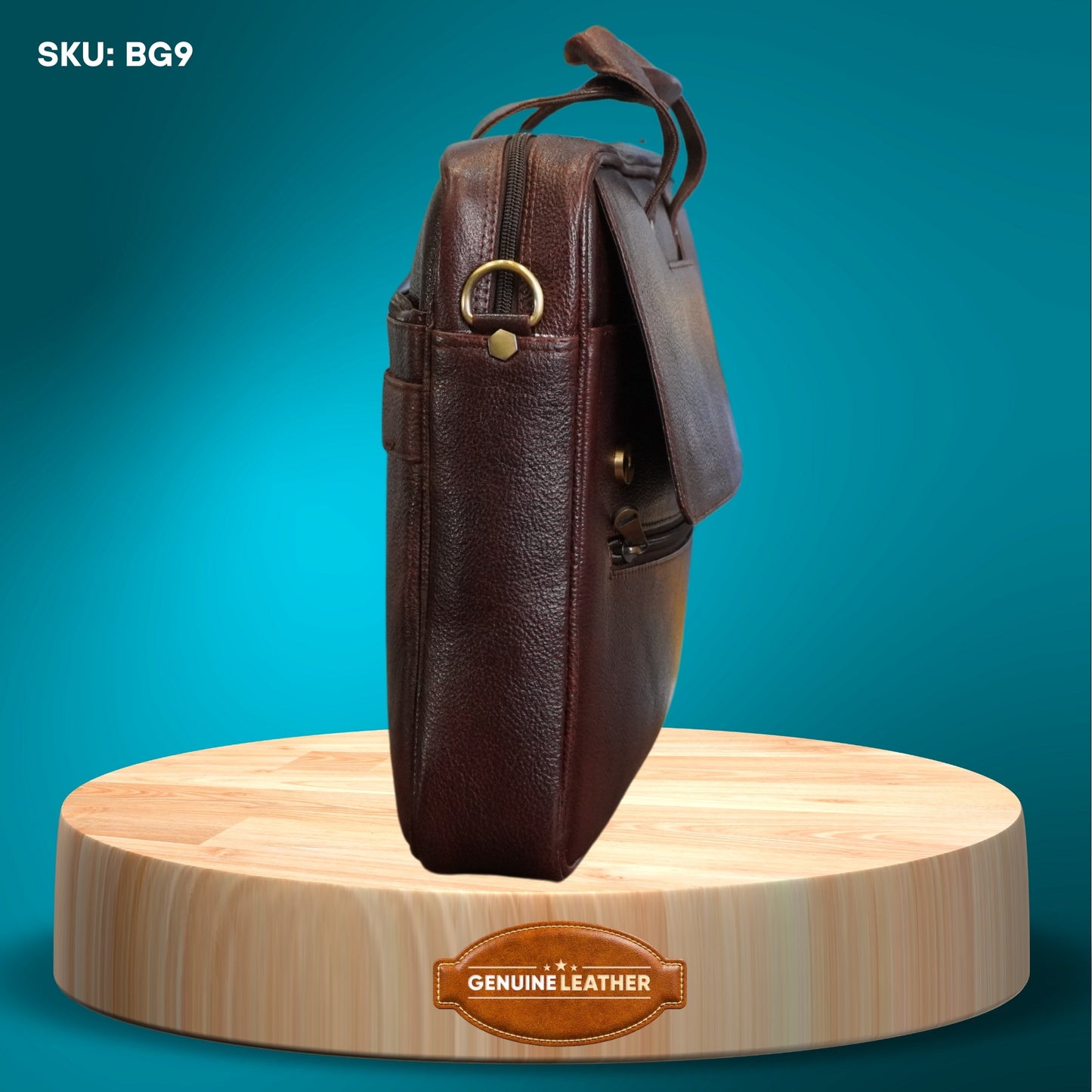 Fashius Corporate Genuine Leather Messenger Laptop Bag Wholesale BG9