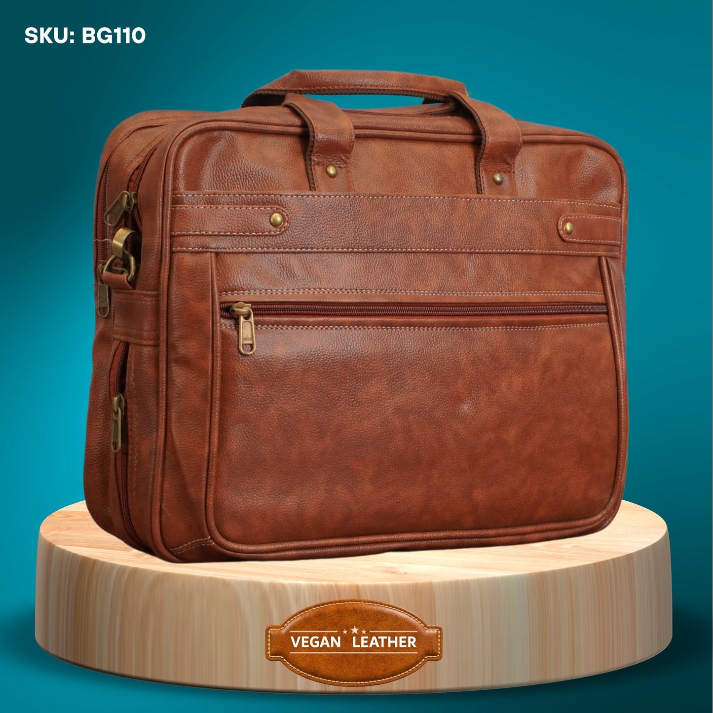 Fashius Corporate Artificial Leather Messenger Laptop Bag Wholesale BG110