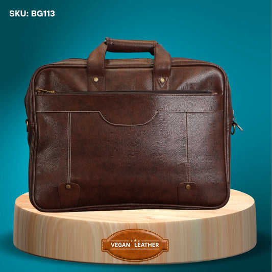 Fashius Corporate Artificial Leather Messenger Laptop Bag Wholesale BG113