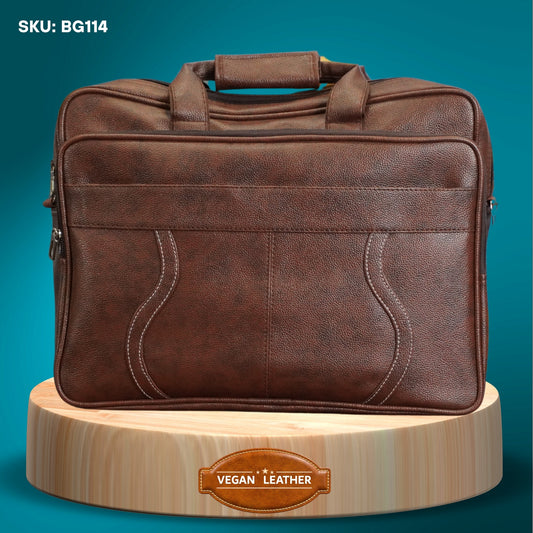 Fashius Corporate Artificial Leather Messenger Laptop Bag Wholesale BG114