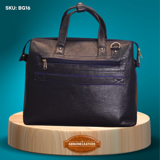 Fashius Corporate Genuine Leather Messenger Laptop Bag Wholesale BG16