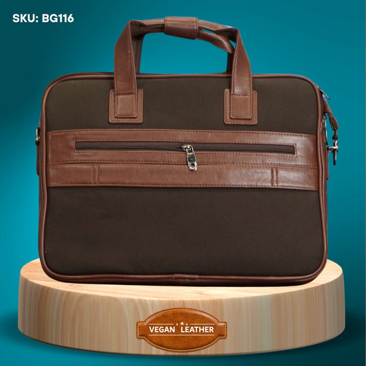 Fashius Corporate Artificial Leather Messenger Laptop Bag Wholesale BG116