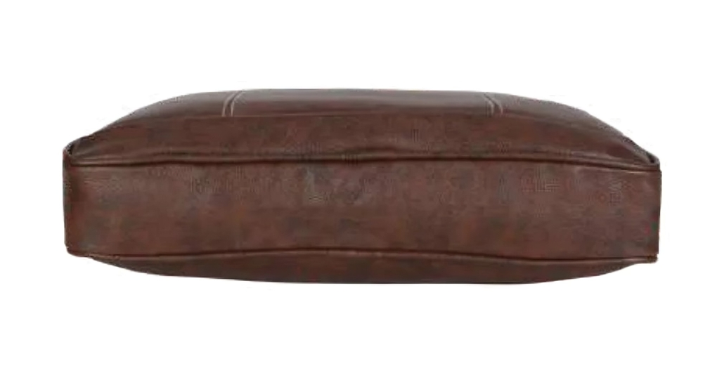 Fashius Tan Artificial Leather Laptop Bag