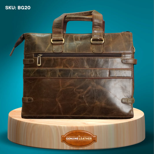 Fashius Corporate Genuine Leather Laptop Bag Wholesale BG20