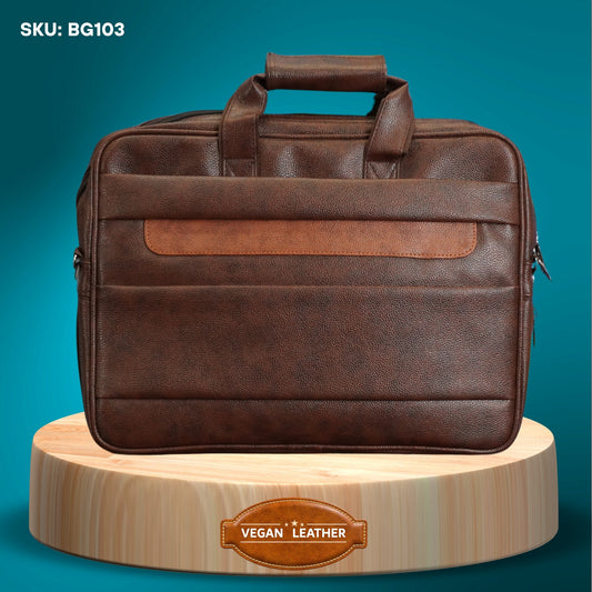 Fashius Corporate Artificial Leather Messenger Laptop Bag Wholesale BG103