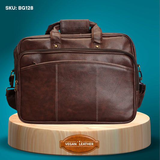 Fashius Corporate Artificial Leather Messenger Laptop Bag Wholesale BG128