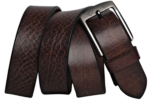 Fashius Men Brown Genuine Leather Belt