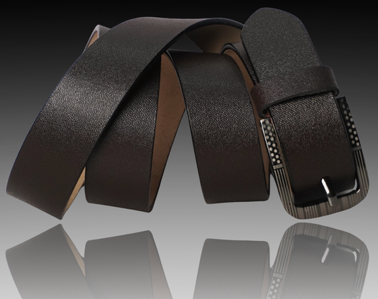 Fashius Men Formal Brown Genuine Leather Belt