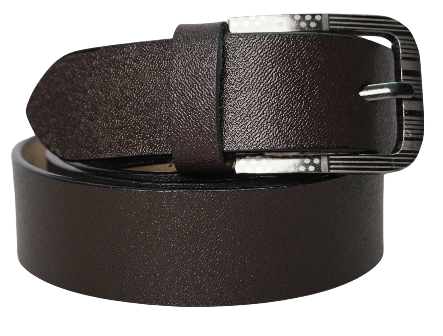 Fashius Men Formal Brown Genuine Leather Belt