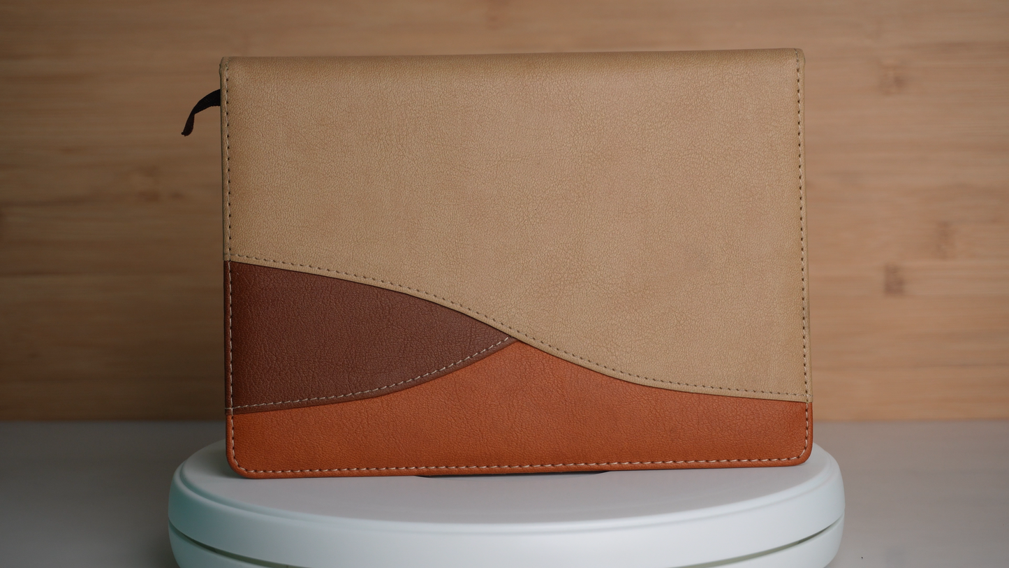 Fashius Vegan Leather Notebook Diary D3 | Customized Logo | A5, 192 Pages