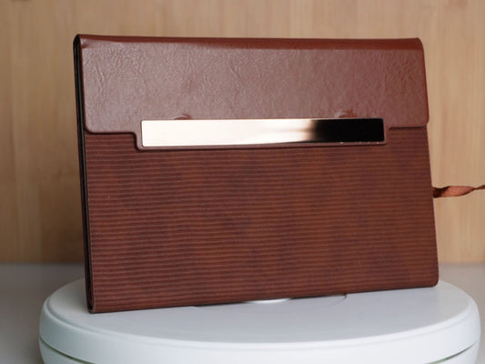 Fashius Premium Corporate Gift Set 5 || Notebook Bottle Keychain Pen Cardholder GB527