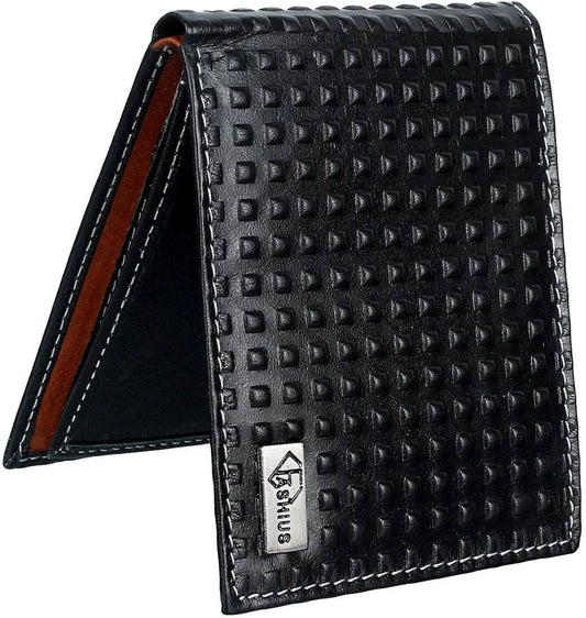 Fashius Men Black Genuine Leather Wallet