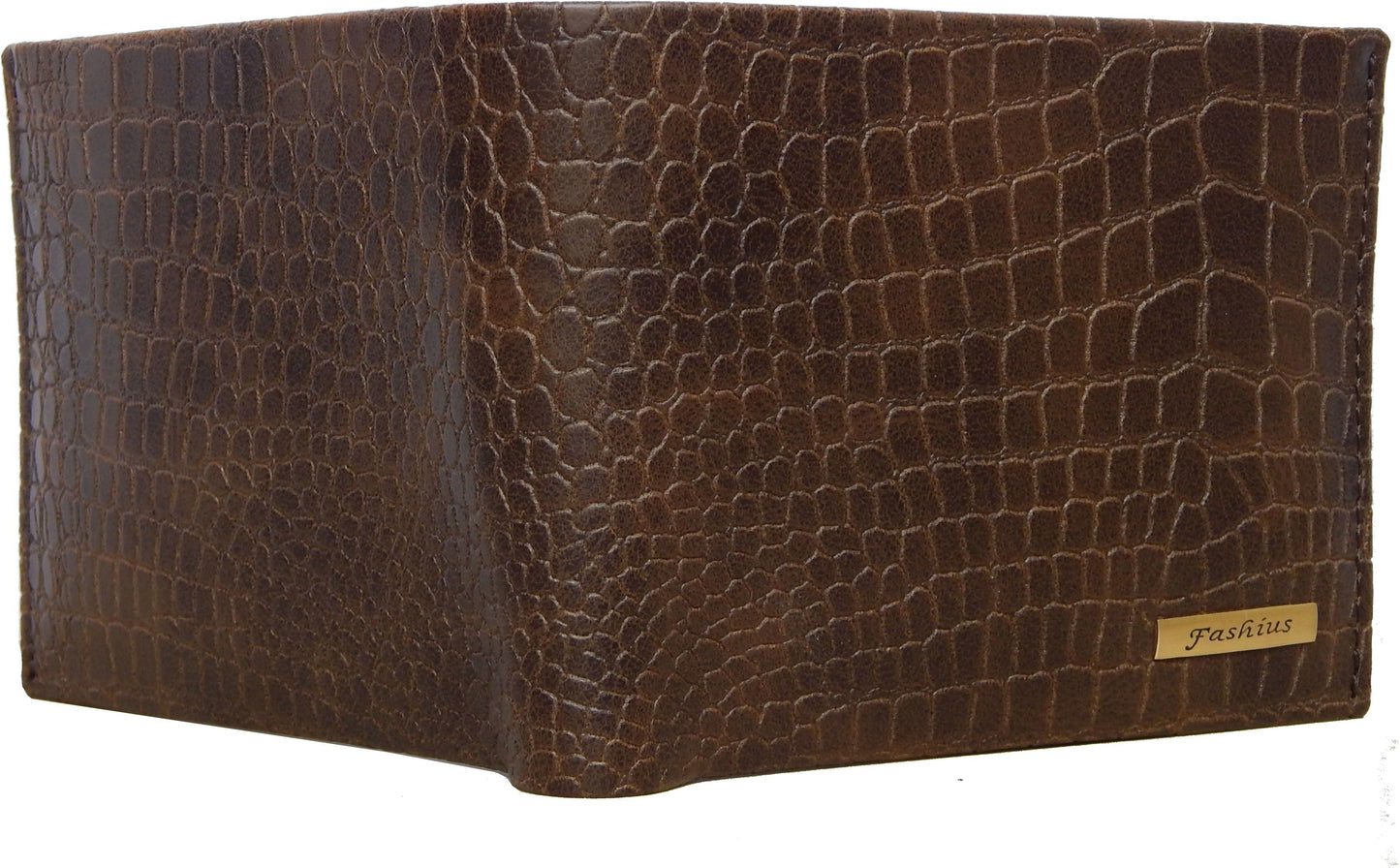 Fashius Men Brown Artificial Leather Wallet (12 Card Slots)