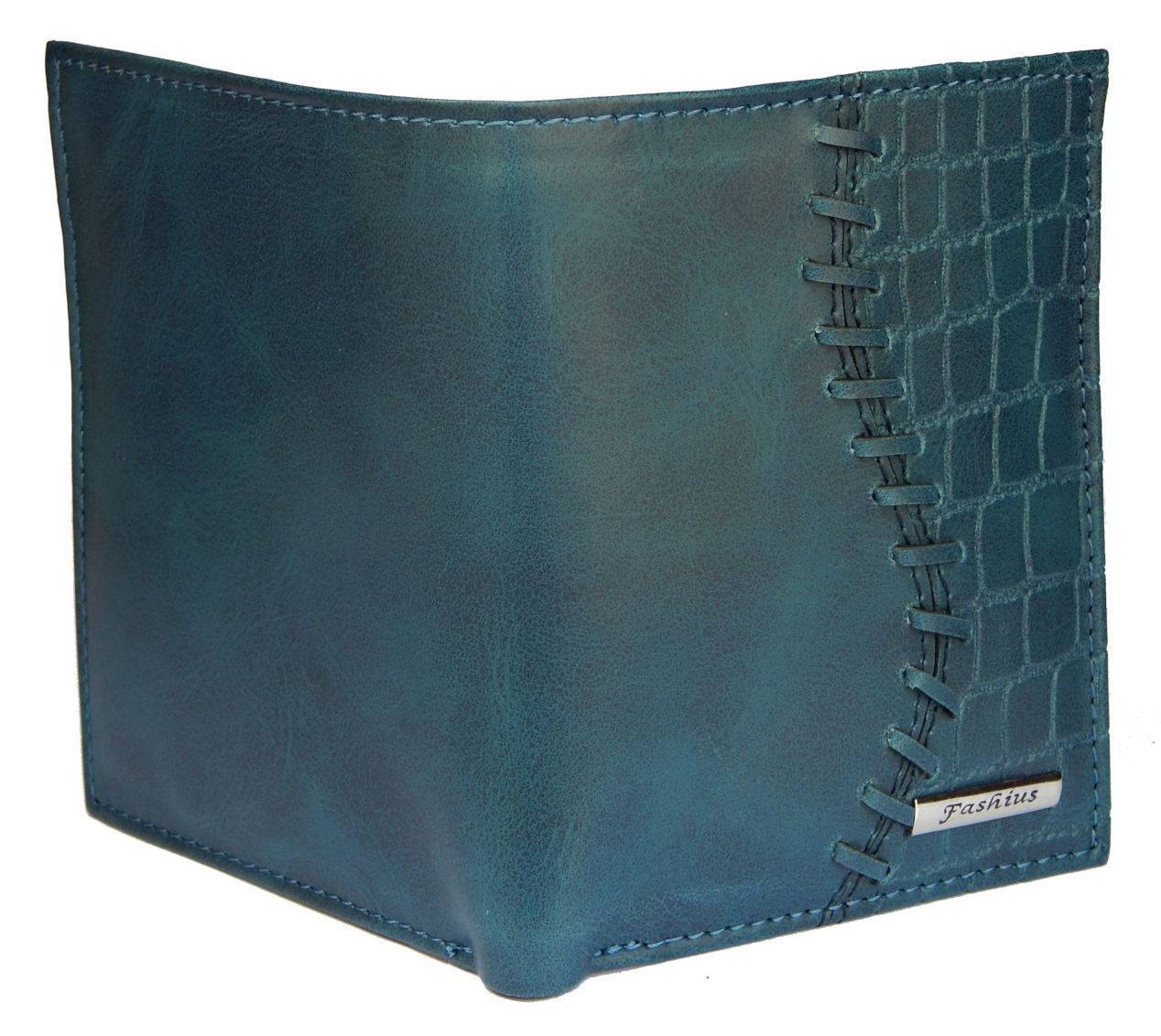 Fashius Men Blue Artificial Leather Wallet
