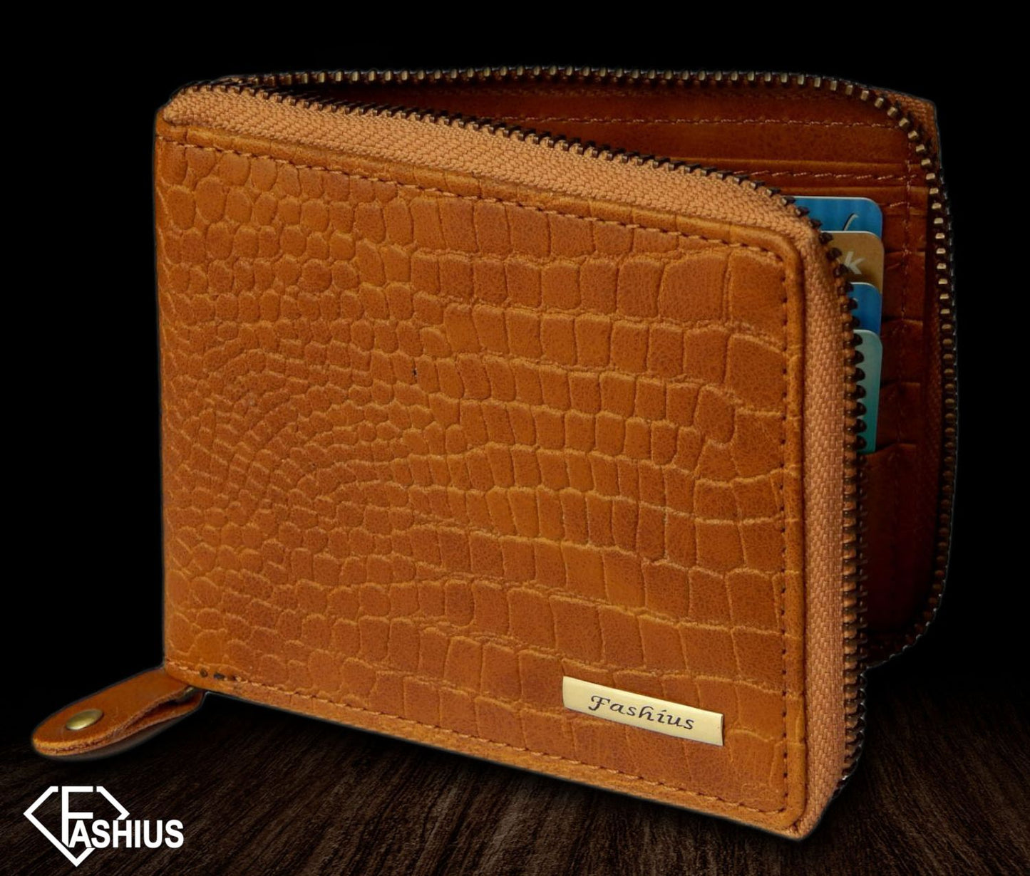 Fashius Men Tan Artificial Leather Wallet