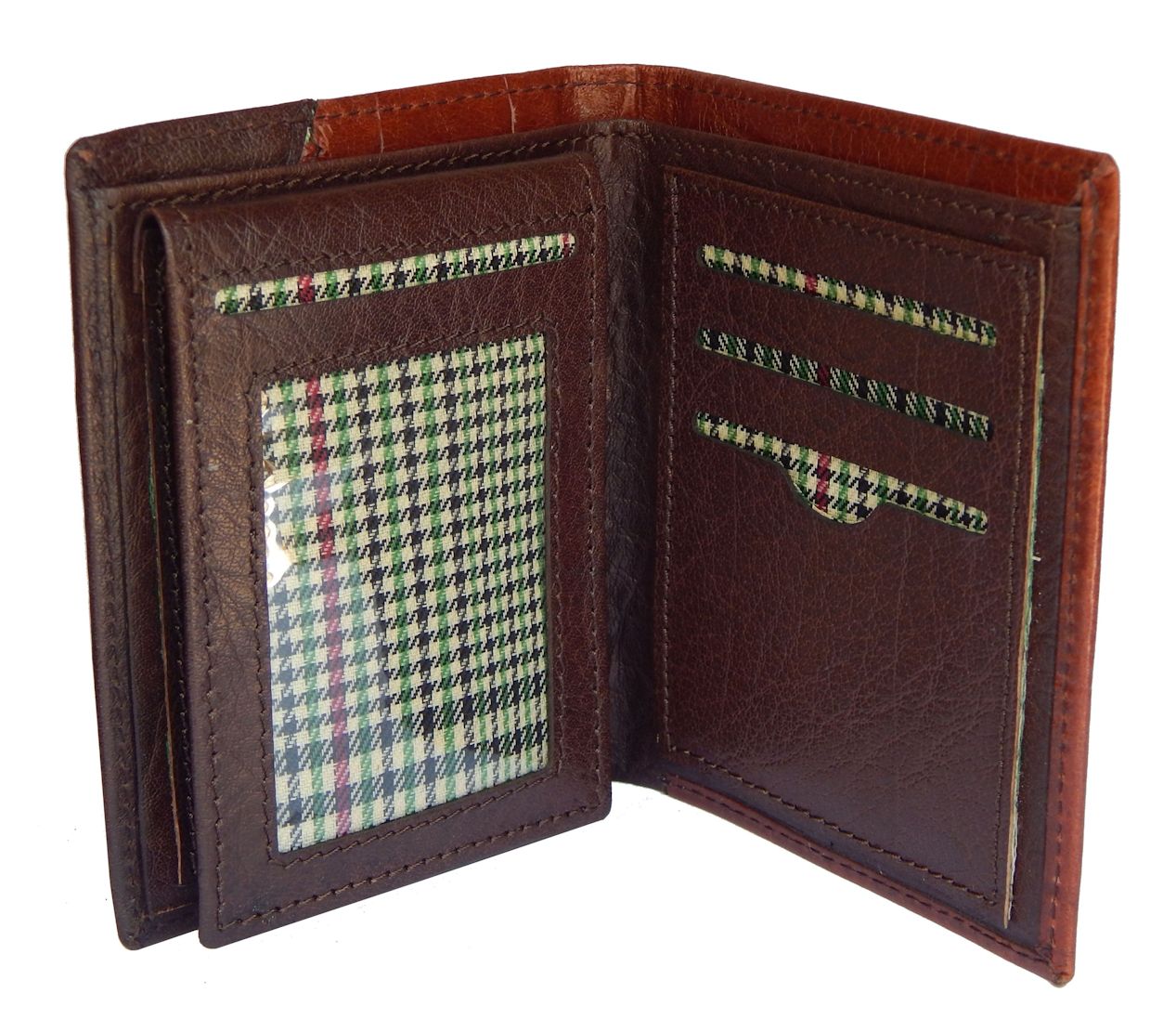 Fashius Men Brown Genuine Leather Wallet