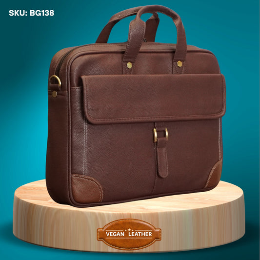 Fashius Corporate Artificial Leather Messenger Laptop Bag Wholesale  BG138