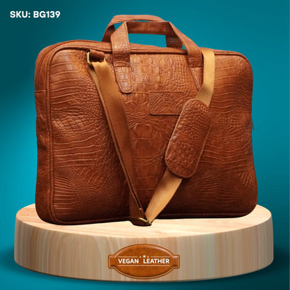 Fashius Corporate Artificial Leather Messenger Laptop Bag Wholesale  BG139