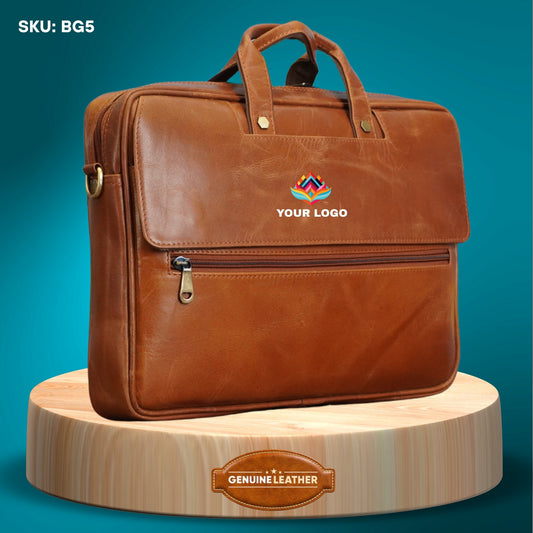Fashius Corporate Genuine Leather Messenger Laptop Bag Wholesale  BG5