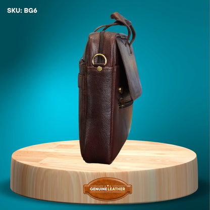 Fashius Corporate Genuine Leather Messenger Laptop Bag Wholesale  BG6