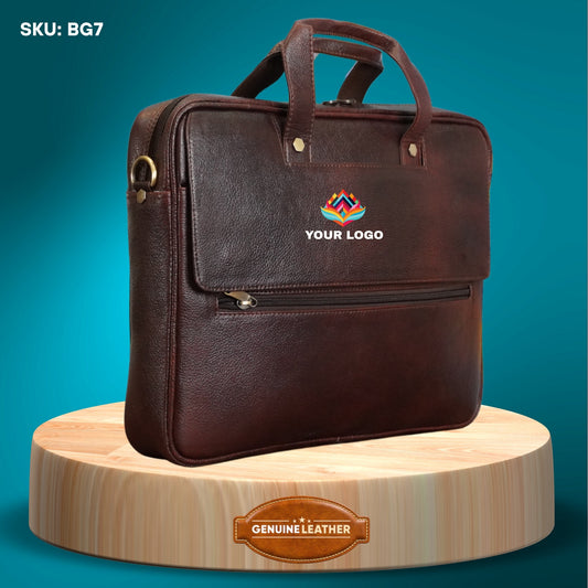 Fashius Corporate Genuine Leather Messenger Laptop Bag Wholesale  BG7