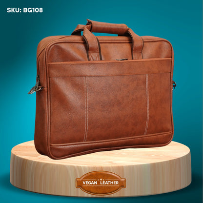 Fashius Corporate Artificial Leather Messenger Laptop Bag Wholesale  BG108