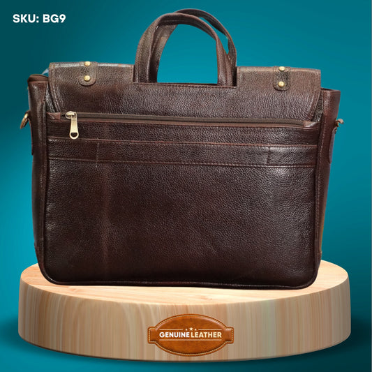 Fashius Corporate Genuine Leather Messenger Laptop Bag Wholesale  BG9