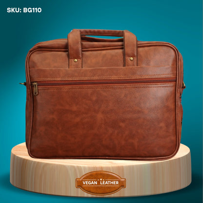 Fashius Corporate Artificial Leather Messenger Laptop Bag Wholesale  BG110
