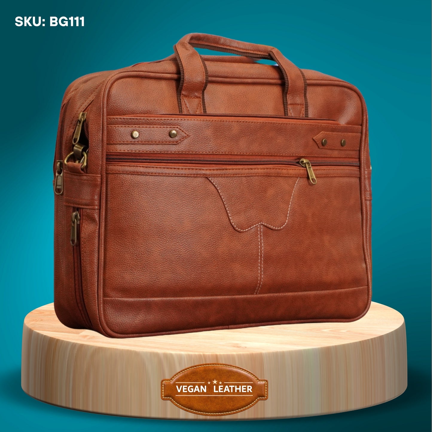 Fashius Corporate Artificial Leather Messenger Laptop Bag Wholesale  BG111