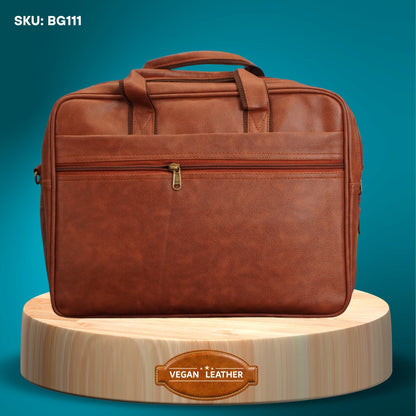 Fashius Corporate Artificial Leather Messenger Laptop Bag Wholesale  BG111