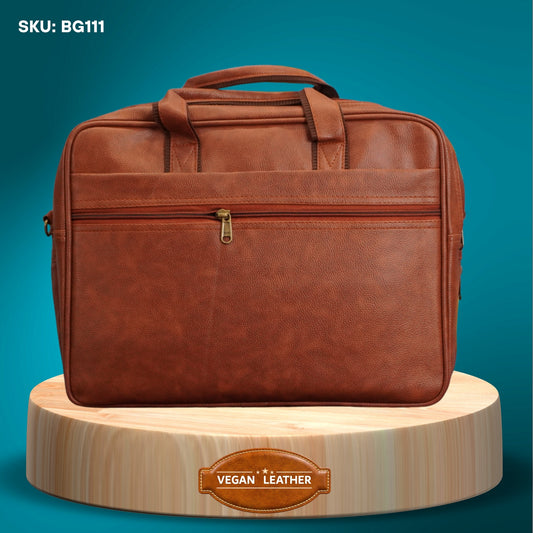 Fashius Corporate Artificial Leather Messenger Laptop Bag Wholesale  BG111