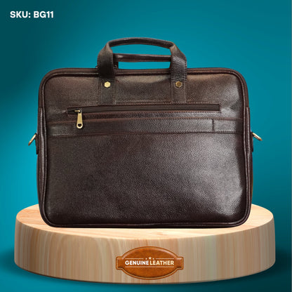 Fashius Corporate Genuine Leather Messenger Laptop Bag Wholesale  BG12