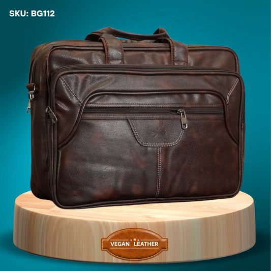 Fashius Corporate Artificial Leather Messenger Laptop Bag Wholesale  BG112