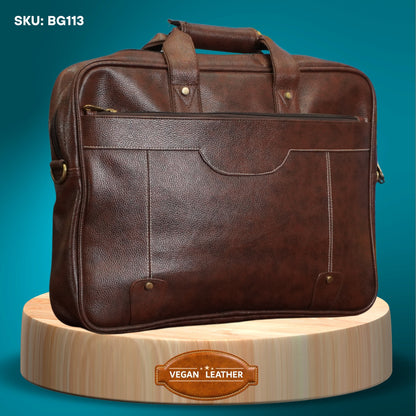 Fashius Corporate Artificial Leather Messenger Laptop Bag Wholesale  BG113