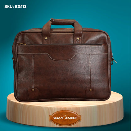 Fashius Corporate Artificial Leather Messenger Laptop Bag Wholesale  BG113