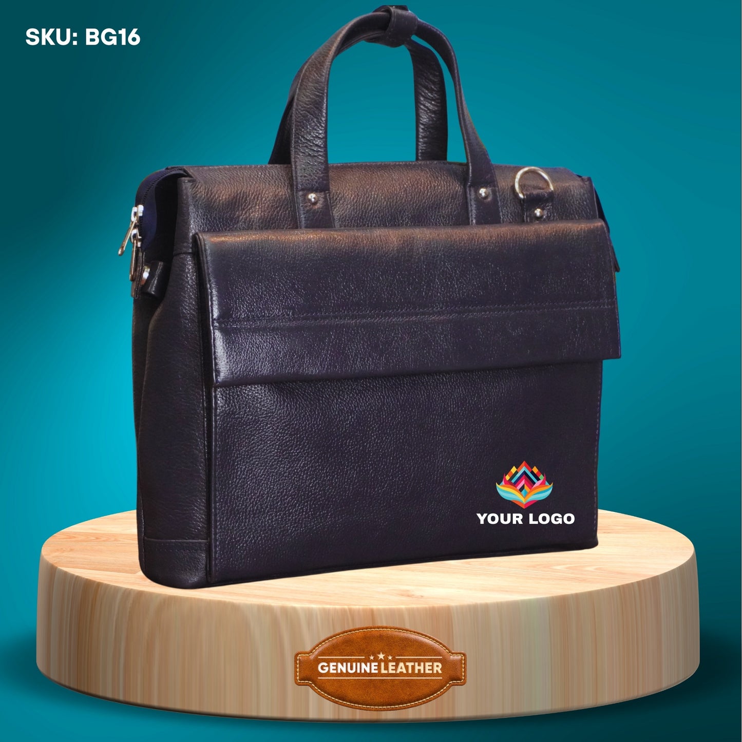 Fashius Corporate Genuine Leather Messenger Laptop Bag Wholesale  BG16