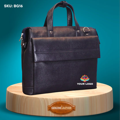 Fashius Corporate Genuine Leather Messenger Laptop Bag Wholesale  BG16