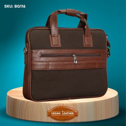 Fashius Corporate Artificial Leather Messenger Laptop Bag Wholesale  BG116