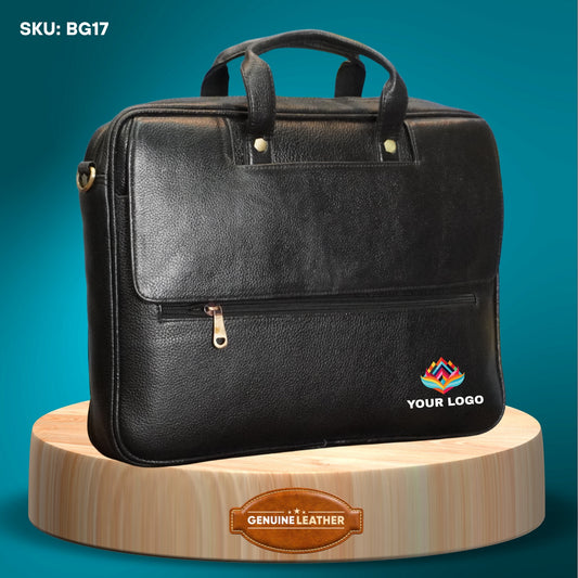Fashius Corporate Genuine Leather Messenger Laptop Bag Wholesale  BG17