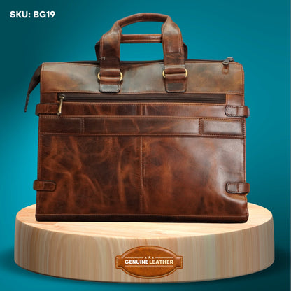 Fashius Corporate Genuine Leather Laptop Bag Wholesale  BG19