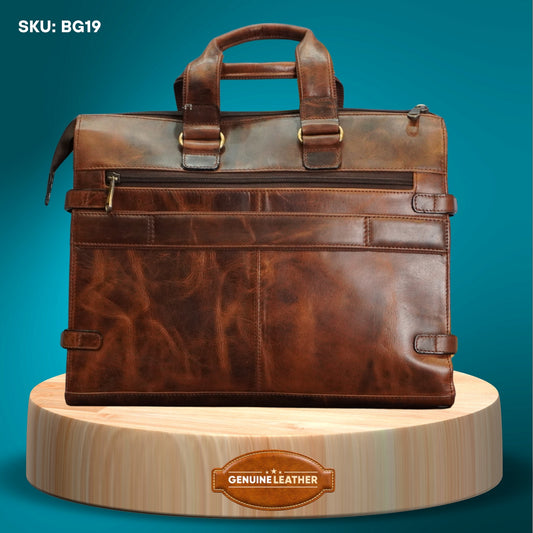 Fashius Corporate Genuine Leather Laptop Bag Wholesale  BG19