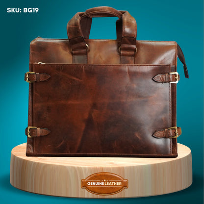 Fashius Corporate Genuine Leather Laptop Bag Wholesale  BG19