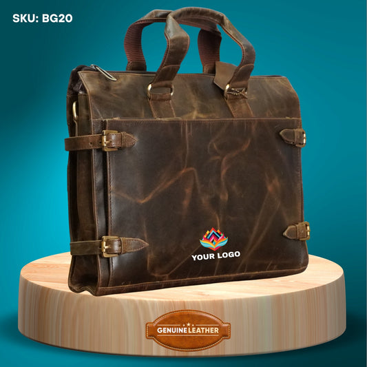 Fashius Corporate Genuine Leather Laptop Bag Wholesale  BG20