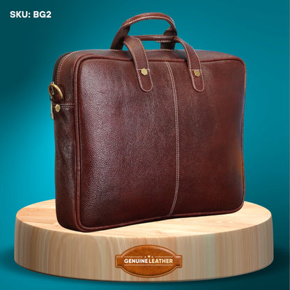 Fashius Corporate Genuine Leather Messenger Laptop Bag Wholesale  BG2