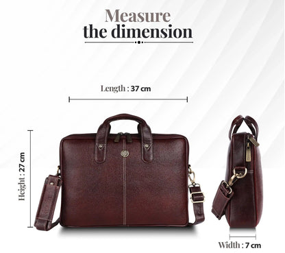 Fashius Genuine Leather Laptop Bag